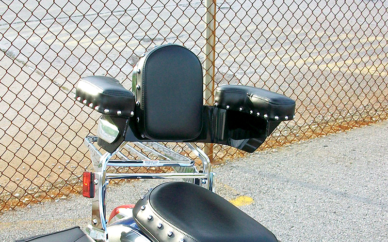 Studded Motorcycle Armrest