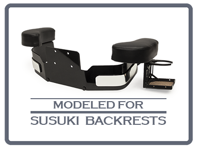 Susuki Motorcycle Armrest With Cup Holder