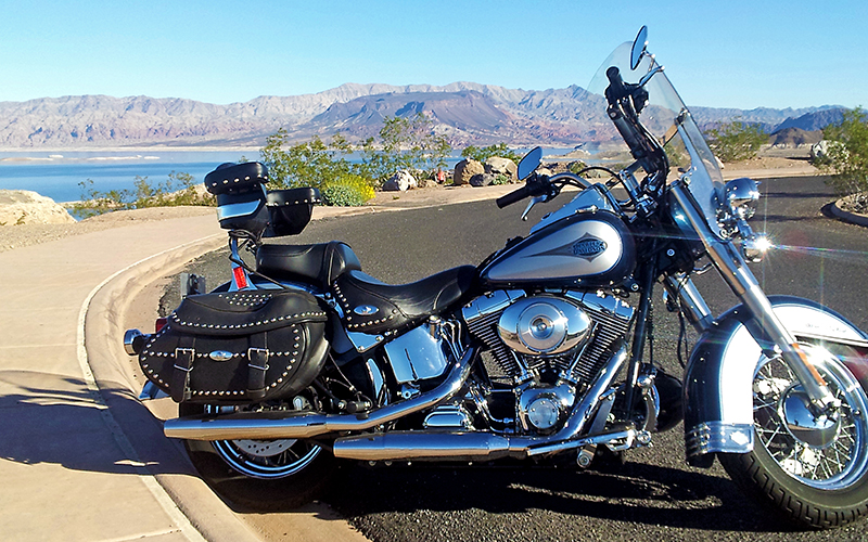 Studded Motorcycle Armrest