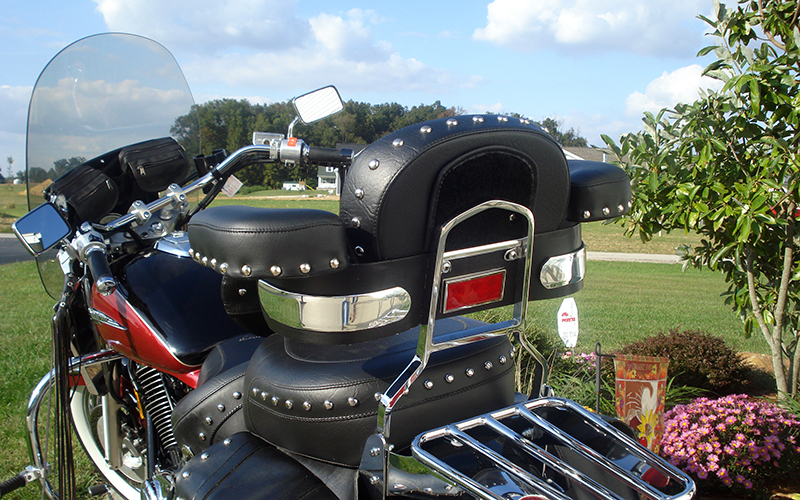 Studded Armrest to match your Motorcycle